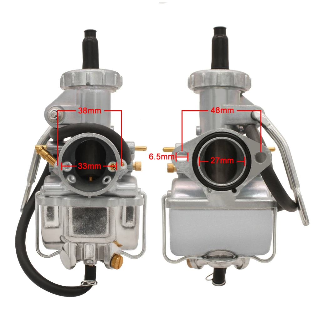 RUNTONG Carburetor for CB175 27 24mm CB100 K1 K2 CL100 XL100 SL100 CB125 CL125 SL125 TLR200 TL125 TLR250R TLR250 TLR250F Scooter