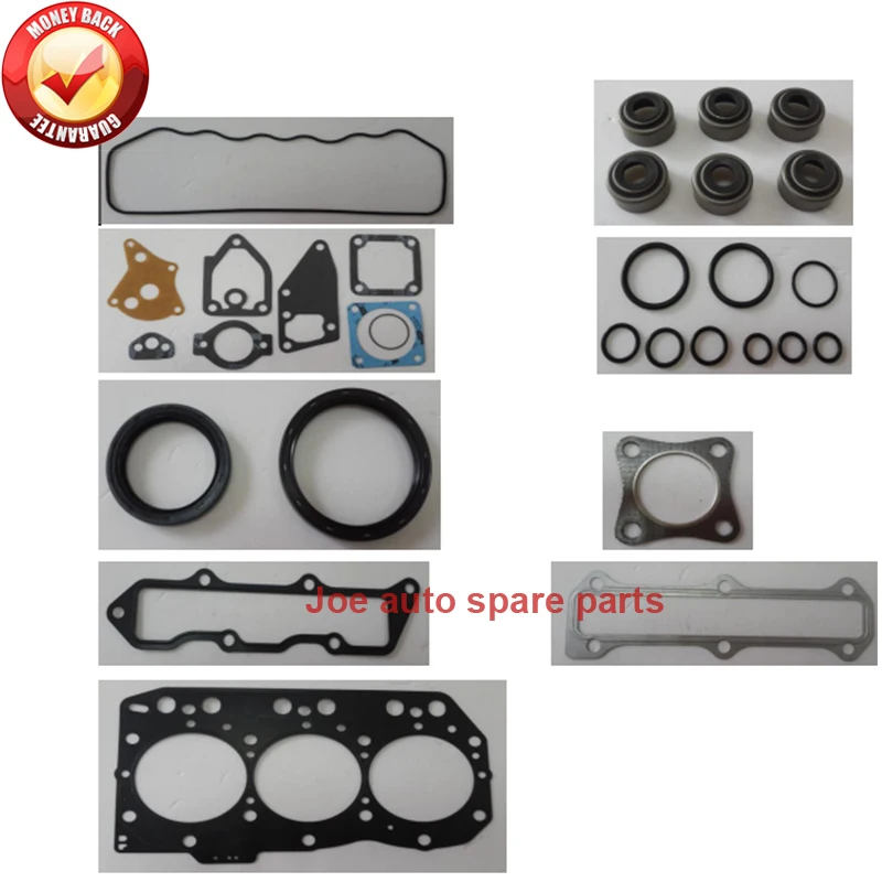 

Engine Full gasket set kit for Yanmar engine : 3TN82 3TN82A 3TNE82A 3D82 3D82AE 3TNC82 for Kobelco SK20SR 719823-92780