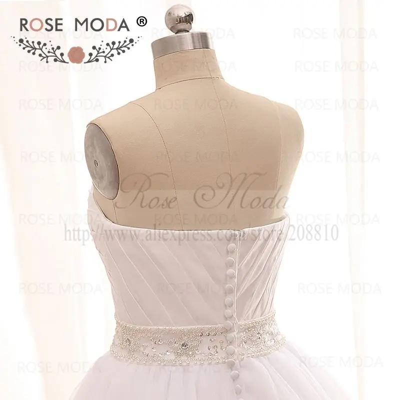 Rosa moda princesa vestidos de casamento foto real