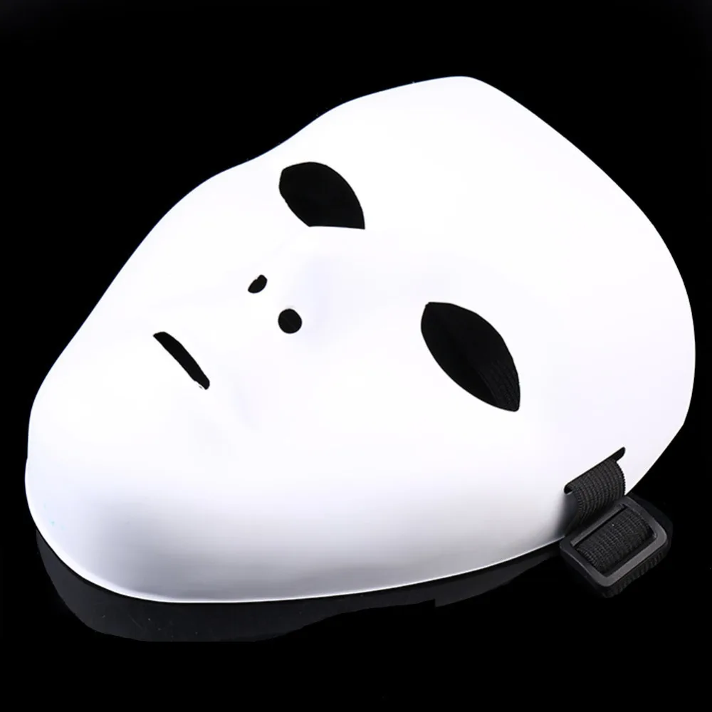 White JabbaWockeeZ Face Mask Halloween Hip-Hop GHOST DANCE  Performances Mask