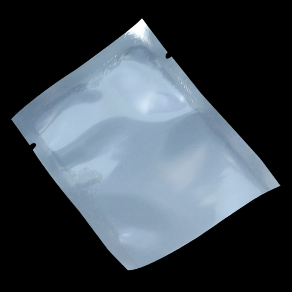 10*15cm 100 Pcs/Lot Clear Open Top Vacuum Storage Bag For Freezed Food, Heat Seal Pack Bags For Tea Coffee Meat Plastic Bag