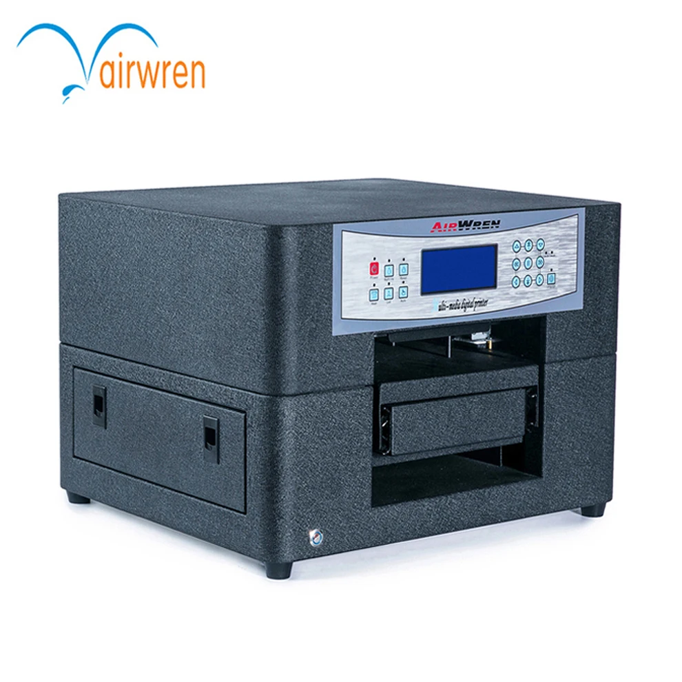 Airwren Digital Direct to Garment DTG T-shirts Printing Machine A4 Small Direct to Garment Printer for Dark and Light Clothes