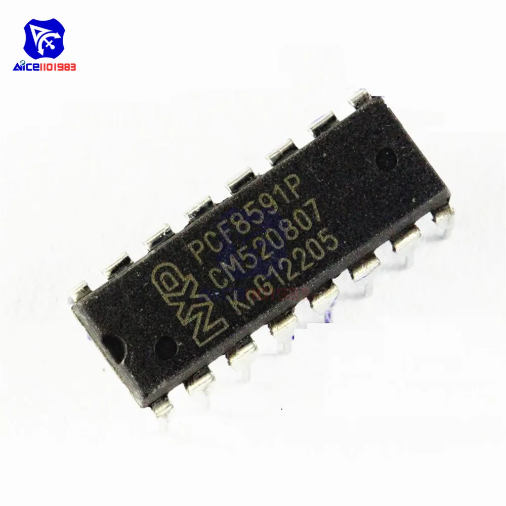 1 Piece IC Chip PCF8591 PCF8591P DIP-16 Original Integrate Circuit Chip