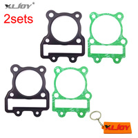 XLJOY Chinese YX150 160 Engine Parts Cylinder Head Gasket For YX 150cc 160cc Pit Dirt Motor Bike Pitmotard Mini Motocross