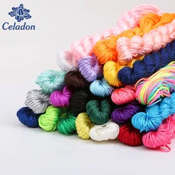 Mix Colors 24m/lot 100% Cotton Embroidery Thread 8m Per Floss Sewing For Craft 1MM Handmade Clothes hand embroidery cross stitch