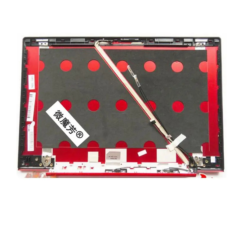 New Laptop Top LCD Back Cover for Lenovo for Ideapad U430P RED NON- touch