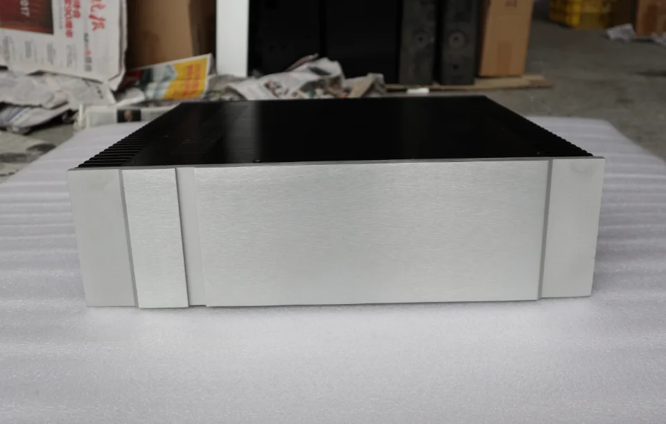 

GZLOZONE Full Aluminum Enclosure Class A Power Amplifier Chassis 430*200*411mm L10-17