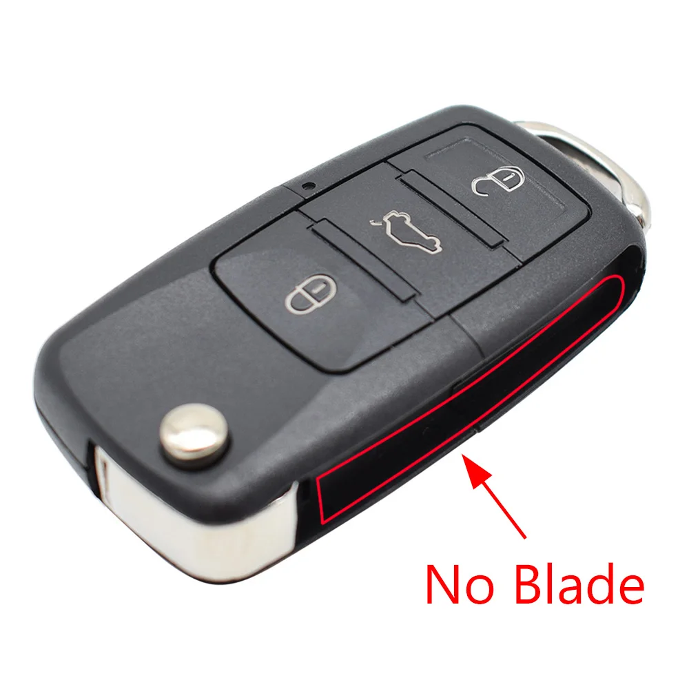 3 Button Key Shell For SKODA Fabia Octavia Superb For SEAT Leon Toledo Altea Ibiza Remote Fob Case Cover No Blade 2004 2005 2006