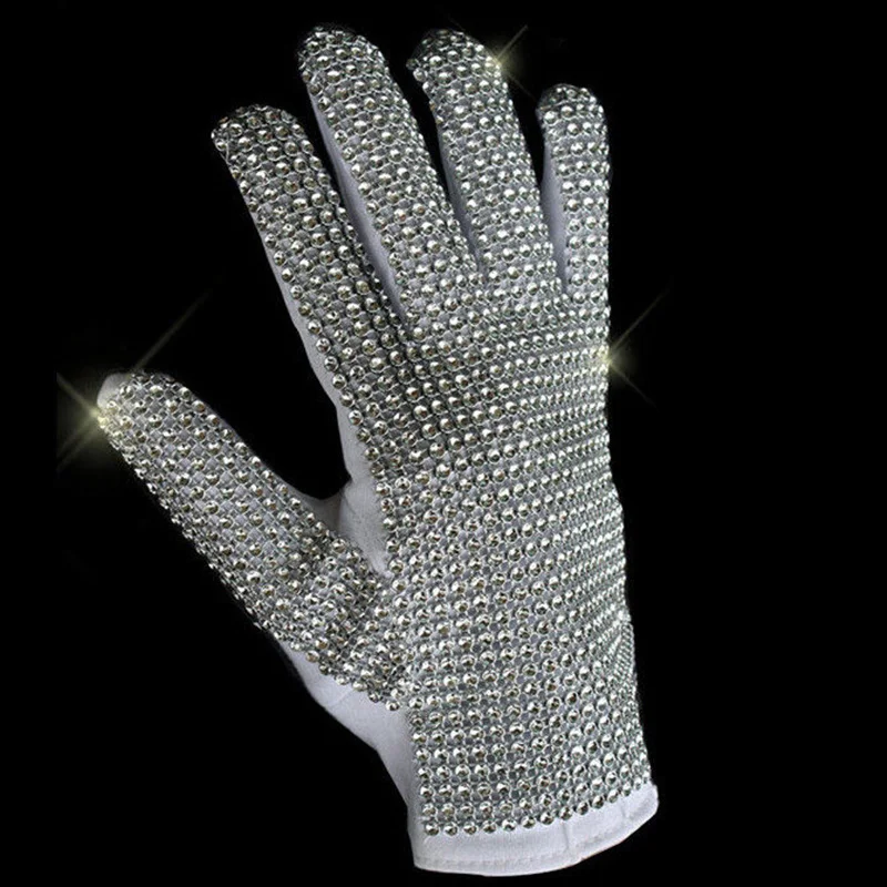 Plus SIze 4XL MICHAEL JACKSON BILLIE JEAN SEQUIE JACKET GLOVE MJ COSTUME FOR GIFT PERFORMANCE IN 1990S