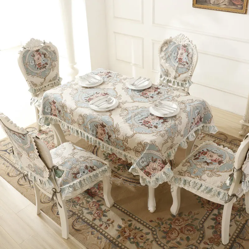 

High quality table cloth Lace Tablecloth Dining Table Cover For Kitchen Home Decor free shipping