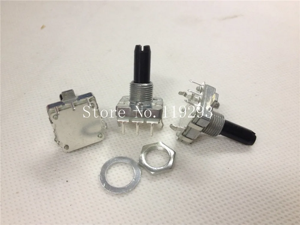 [bellla] EC16 encoder pulse switch 24 is positioned shaft length 20MM rotary digital encoder--10pcs/lot