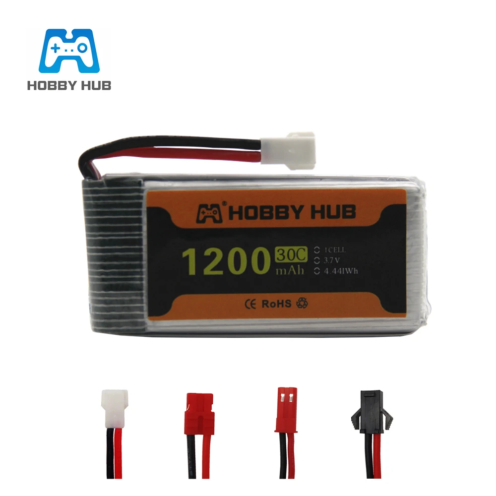 3.7V 1200 MAh 30C LiPo Pin + Bộ Sạc Dành Cho Syma X5 X5C X5SW X5SC X5S X5SC-1 1200 MAh 903052 3.7V RC Pin Cho Syma