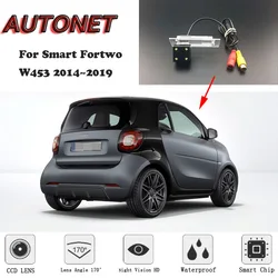 Autonet Backup Achteruitrijcamera Voor Smart Fortwo W453 2014 2015 2016 2017 2018 2019 Originele Gat/Kentekenplaat camera