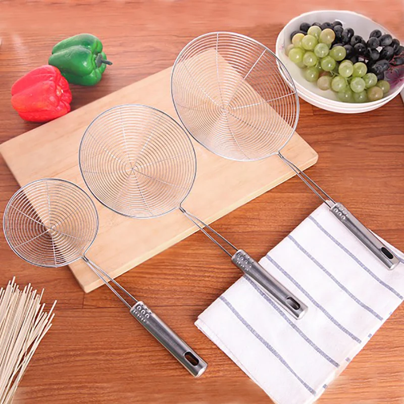 WALFOS New Colanders & Strainers Multi-Functional Filter Spoon Food Kitchen Oil-Frying Salad BBQ Filter Kitchen Supplies