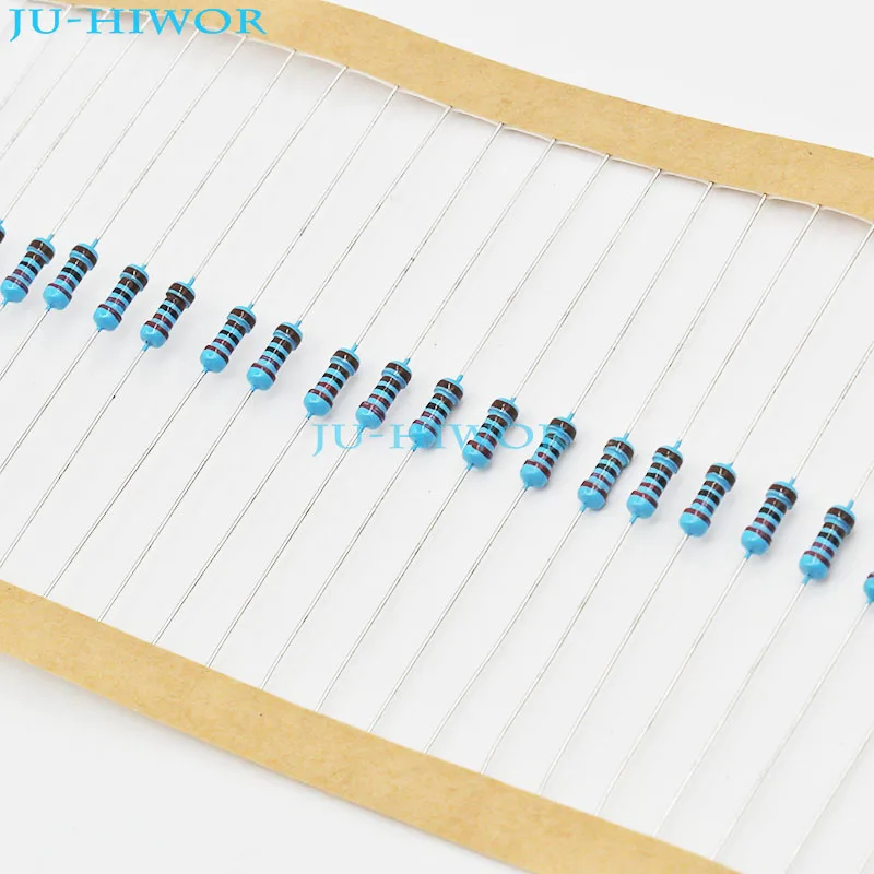 

(1000pcs/lot) 2.2K 2.4K 2.7K 3K 3.3K ohm ohms DIP 1/4W Watt 0.25W 1% Metal Film Resistor Resistors