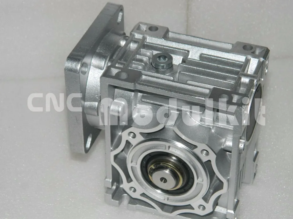 NMRV040 Worm Gear Worm Reducer Nema 34 Stepper Motor Turbine 86 x 86 Reducer Gearbox Output Shaft 18mm Planet Motor CNC MODULKIT