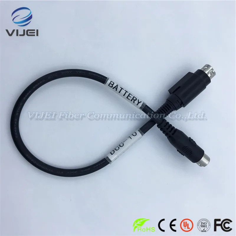 Made in china DCC-10 battery charger cable adapted to FSM-50S FSM-50R FSM-17S FSM-17R optical fiber fusion splicer