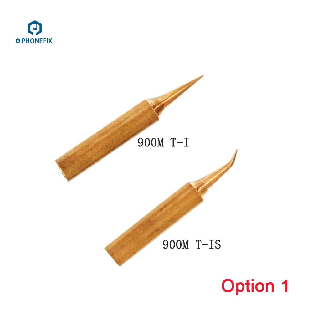 PHONEFIX fil de soudure de précision, pointe de fer à souder tête à Angle pointu pour iPhone réparation carte mère outils de soudage