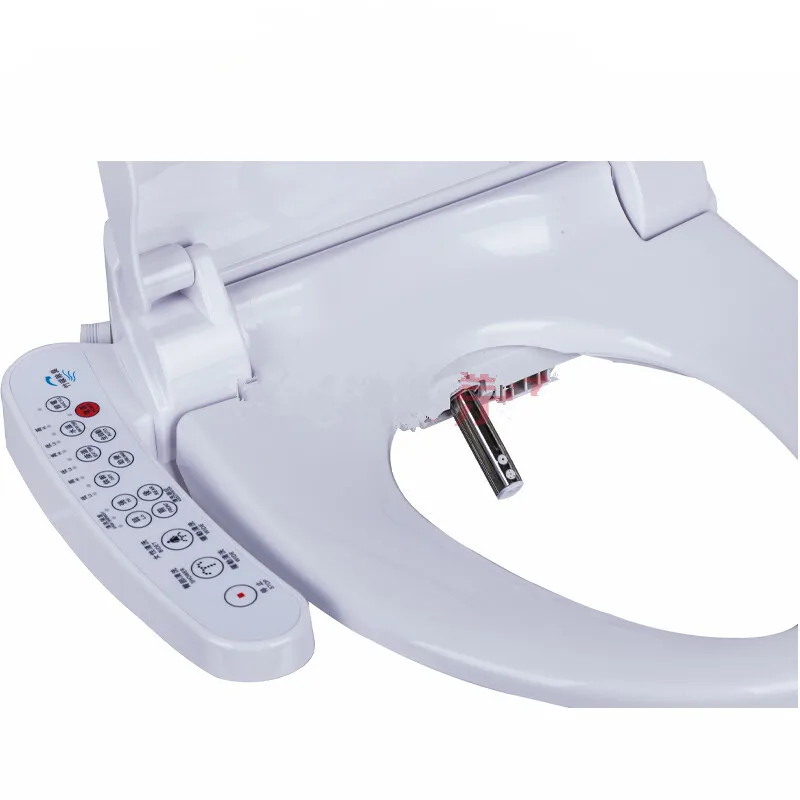 Imagem -06 - Tampa do Assento Sanitário Inteligente Tampa de Assento Aquecida Bidé Squat Banheiro Automático Inteligente Eletrônico Dobradiça Nivela