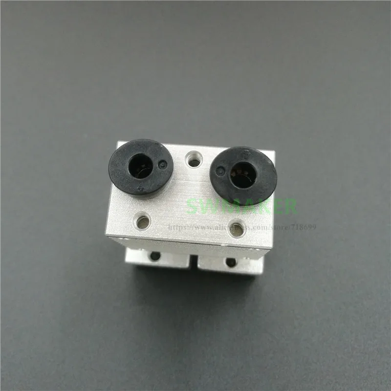 Chimera Dual Extrusion Head 2 in 2 out V6 Hotend Kit With Thermocouple and Update Head Sink - 3D printer parts