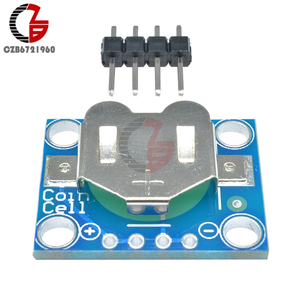 12mm Coin Cell Breakout Board CR1220 Button Battery Socket Holder Mount Module