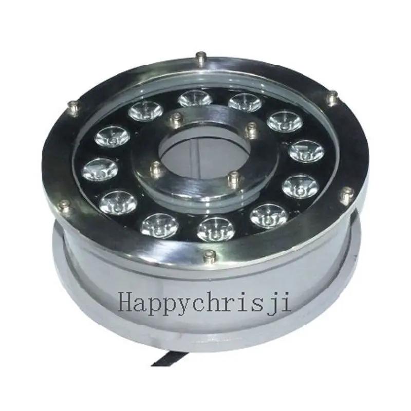 24V LED 12W x1w Multi-Color(RGB) Colorful Fountain Submersible Light / Lamp