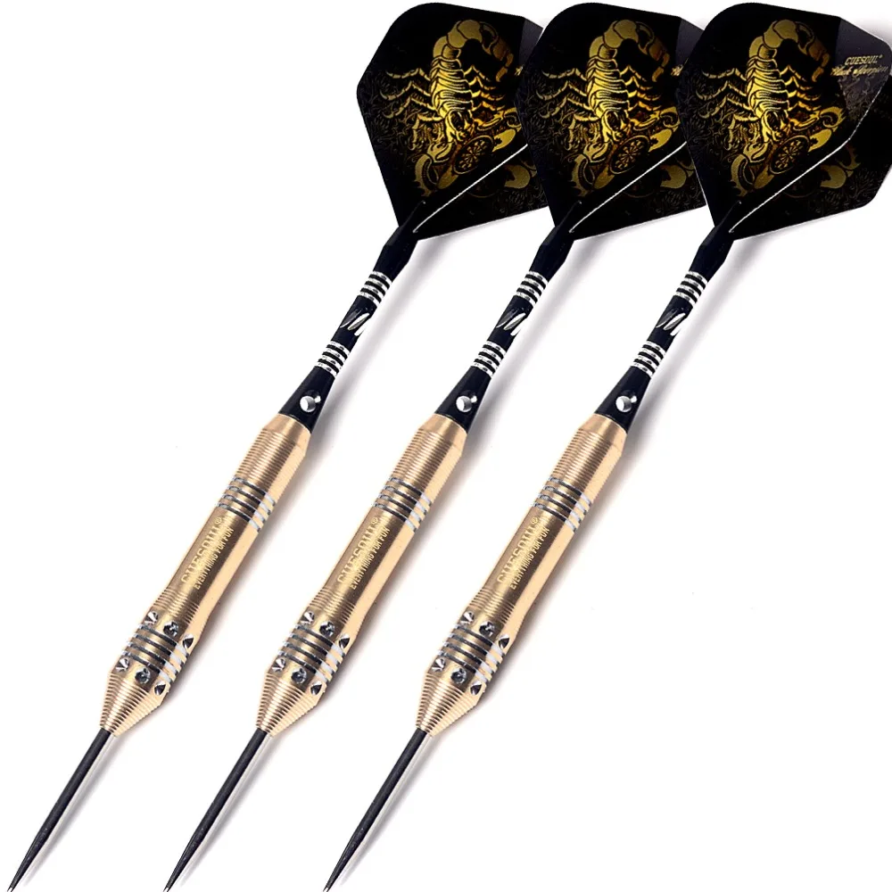CUESOUL Black Scorpion 24 Gram Steel Tip Darts Set - AliExpress 18
