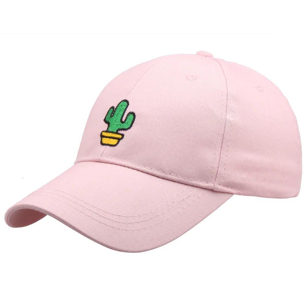 Men Womens Cactus Dad Hat Embroidered Plant Baseball Caps Six Panel Adjustable Size 58CM