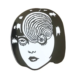 Uzumaki Junji Ito Tomie Horror Goru Eyeball Manga Anime Japan Japanese Enamel Pin Badge