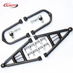 1Set 350/370mm Vorne Suspension Schwinge Oberen/Niedriger EIN Arm von 110cc GY6 150cc 200cc ATV 4 räder Quad Bike Buggy Go Kart Teile