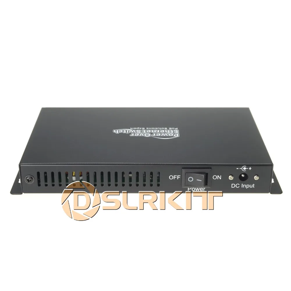 12 v 96 w 9 cổng 8 POE Injector Power over Ethernet switch 4,5 +/7,8-Wall Mount