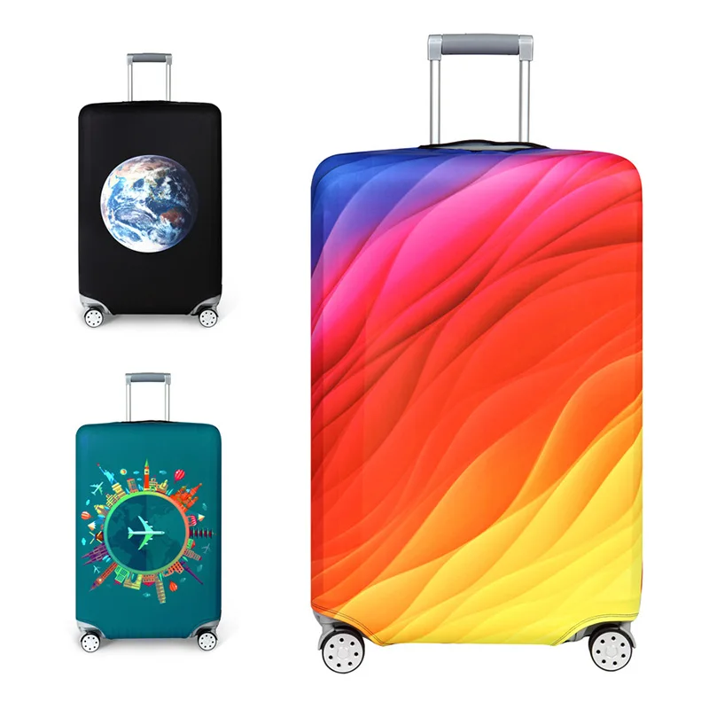 

2022 Elastic Fabric Luggage Protective Cover, Suitable18-32 Inch , Trolley Case Suitcase Dust Cover Travel Accessories