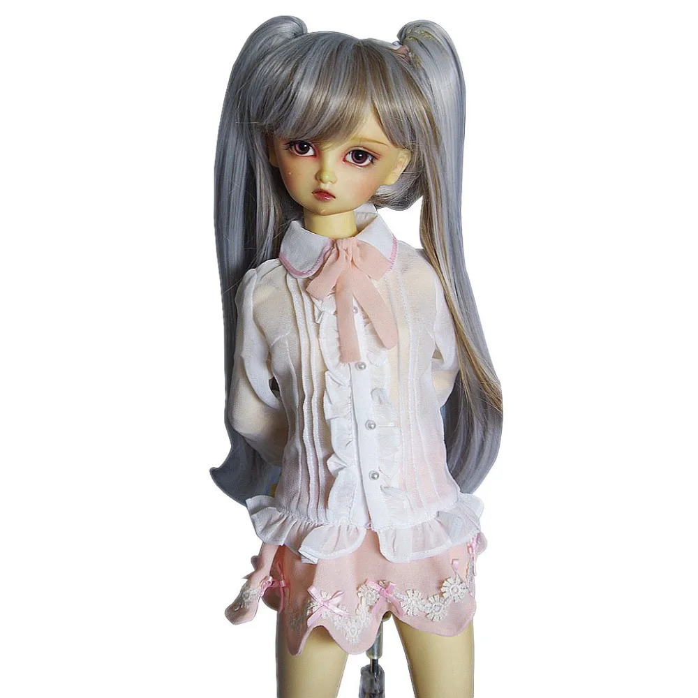 

[Wamami] 05 # розовый и белый костюм/юбка/платье 1/4 MSD 1/3 SD AOD DZ BJD Dollfie