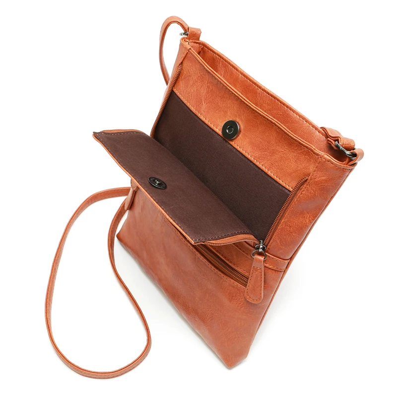REPRCLA Vintage Umhängetaschen für Frauen Messenger Taschen Hohe Qualität Leder Handtasche Weibliche Schulter Tasche Bolsa Feminina – Detail 11