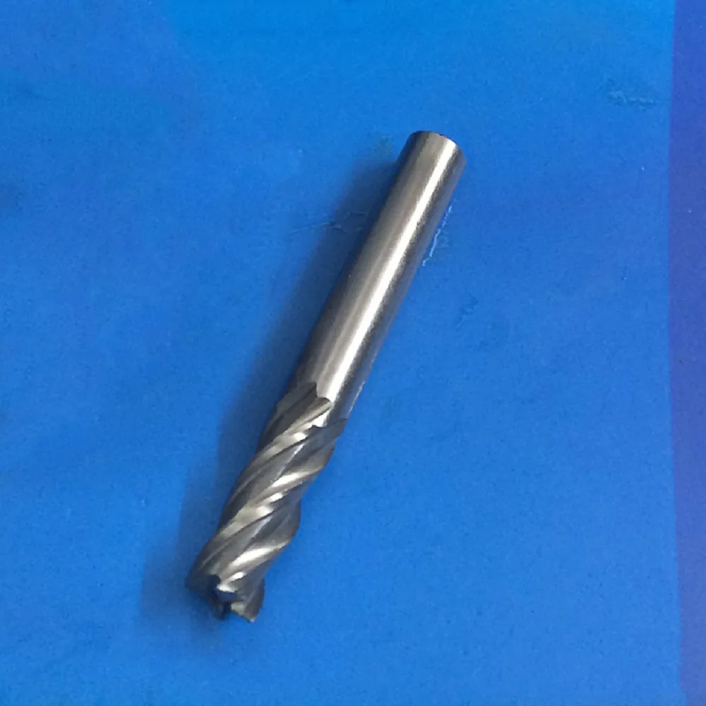 10mm HSS CNC chwyt prosty 4 ostrzowy frez walcowo-czołowy metalowy wiertło do drewna stal szybkotnąca wiercenie drewna narzędzia do obróbki metalu