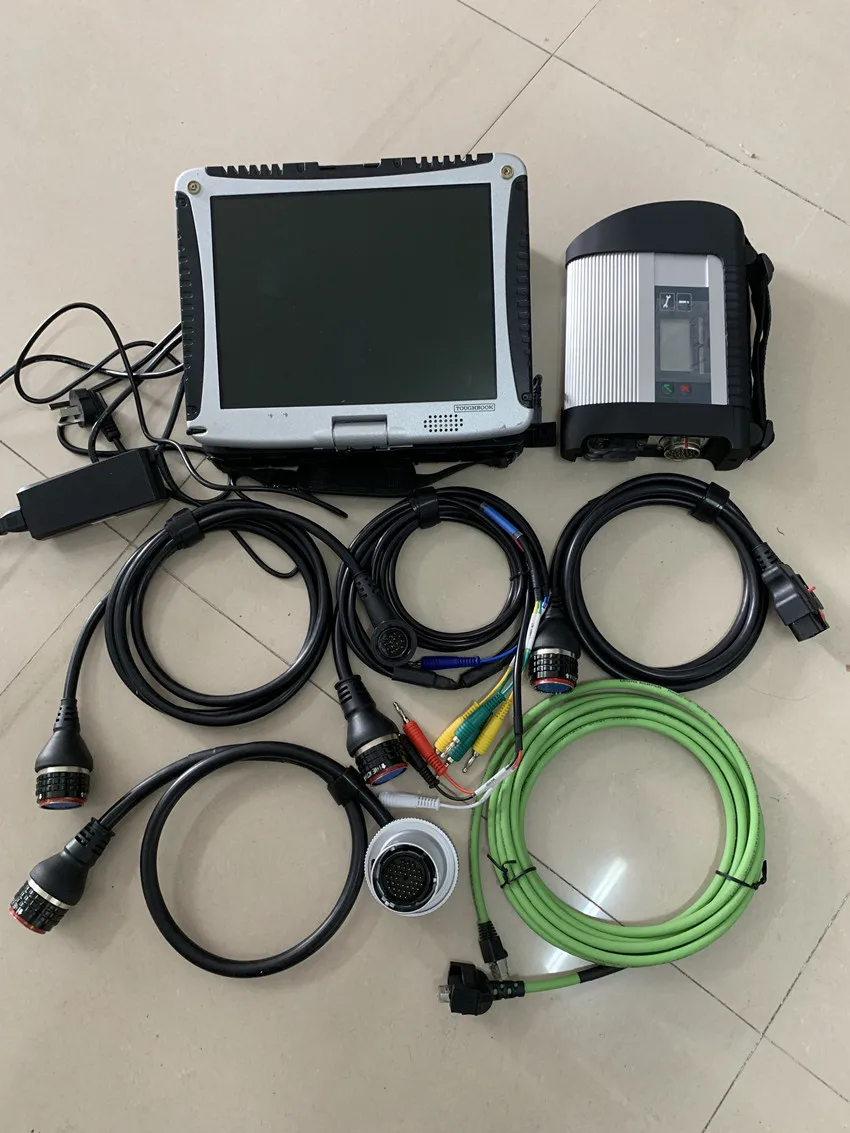 

Super Mb Star c4 CF19 Laptop Software 09/2023 Ssd Full Set Diagnostic Tool for 12v 24v Ready to Use 2 Years Warranty