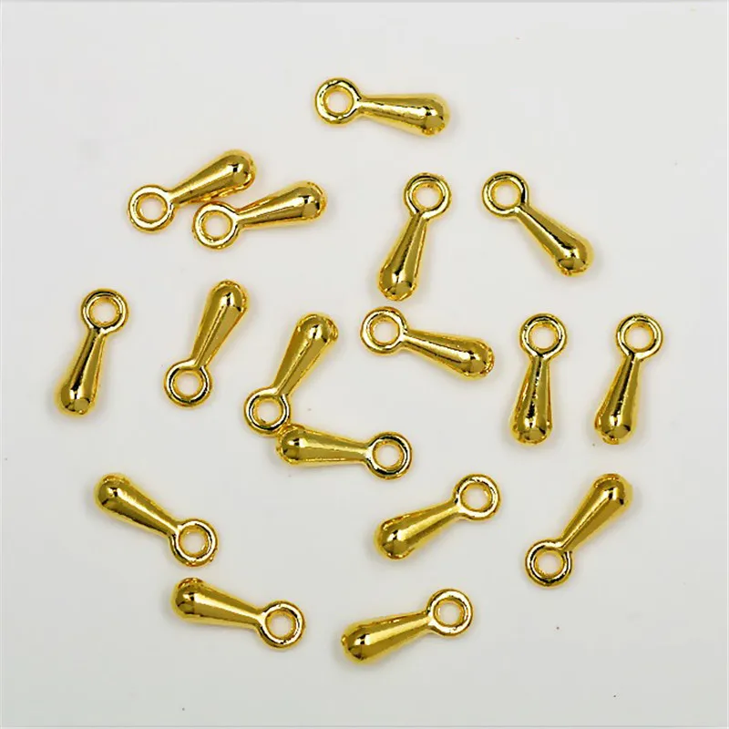 2x7mm Approx 30pcs/lot Extender Chains Drop Chain End Drop For Jewelry Making Bracelet Necklace DIY Jewelry Findings Components