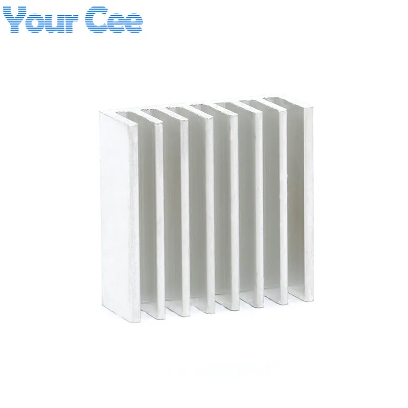 10pcs/2pcs 25*25*10mm Heatsink Cooling Fin Cooler Aluminum Radiator 25X25X10mm Computer Pads Extruded Heat Dissipation