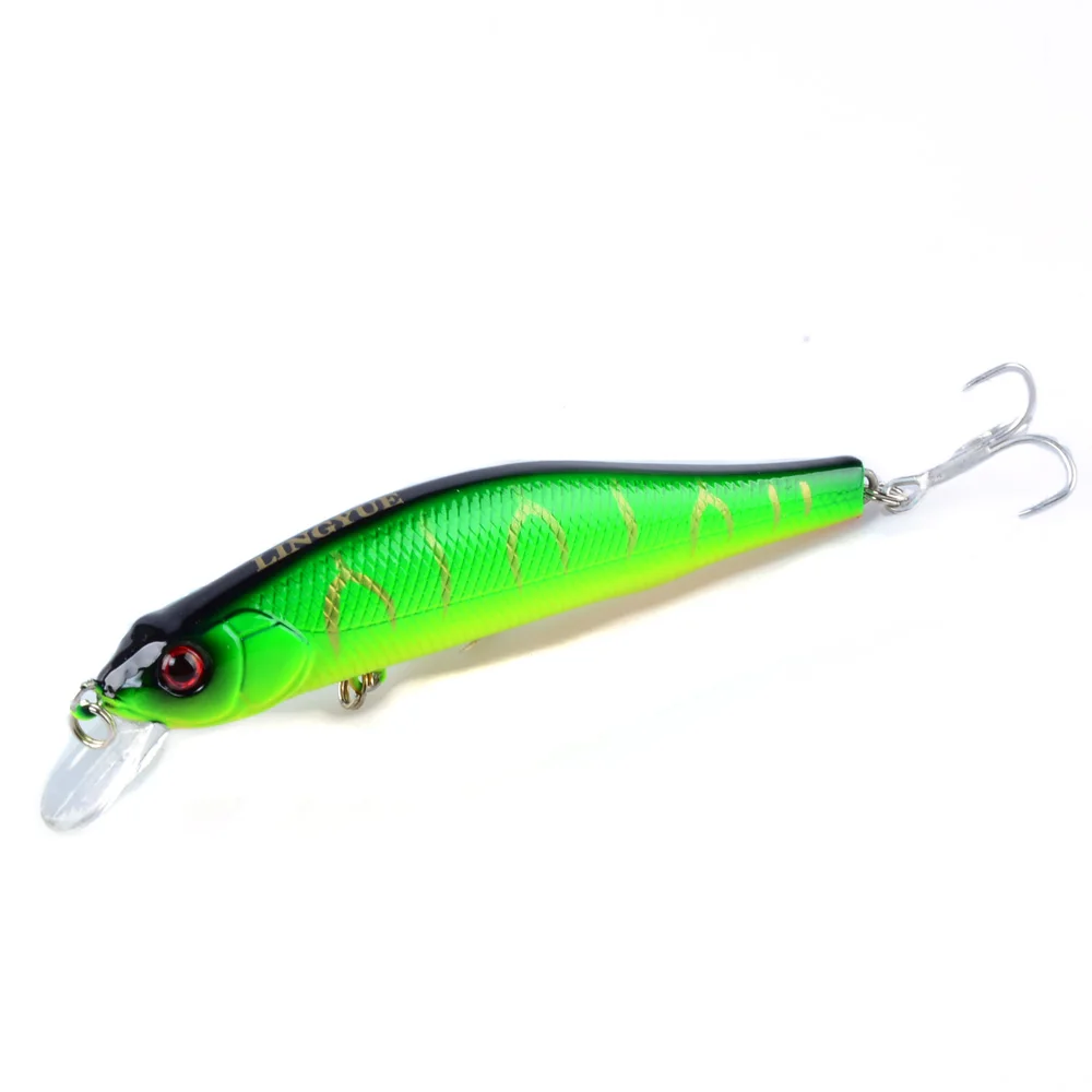 LINGYUE Fishing Lure 2018 New arrival Quality hooks 100MM/11.4g Sinking Artificial Bait Hard hot sale Wobbler minnow