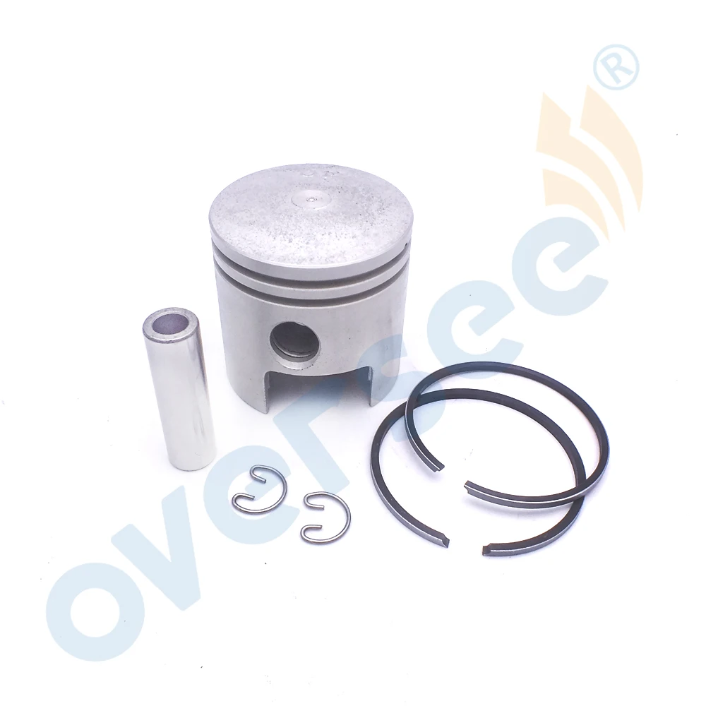 Bộ Kit Piston Bộ Nhẫn Assy 677-11631 677-11630 647-11610 Phù Hợp Với Yamaha Outboard 5HP - 8HP 50Mm