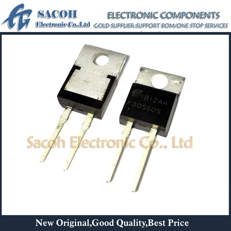 

New Original 10Pcs/Lot FFP30S60S F30S60S OR FFP20U60DN F20U60DN OR FFP20UP20DN F20UP20DN TO-220 30A 600V Fast Recovery Diode