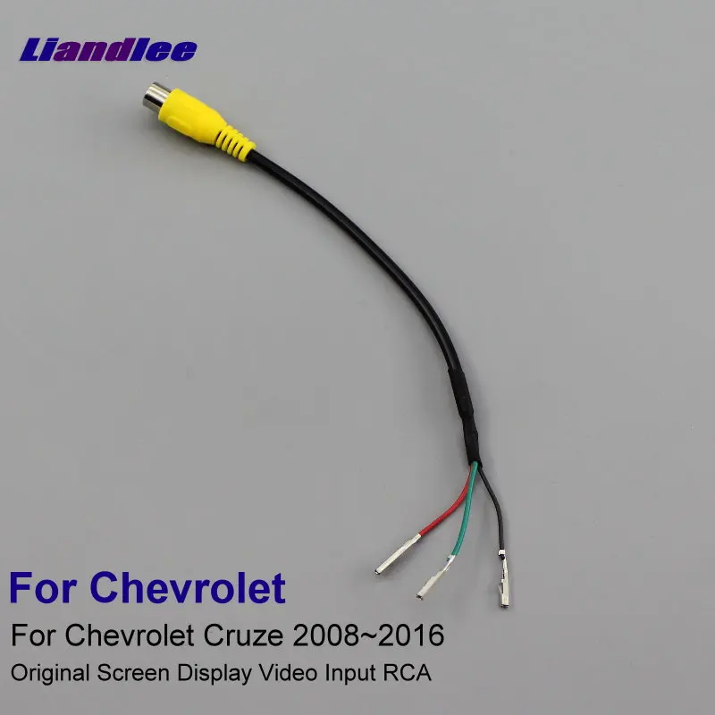 

For Chevrolet For Holden Cruze 2008-2016 Car Original Input RCA Wire Rear Camera Switch Adapter Connector Cable