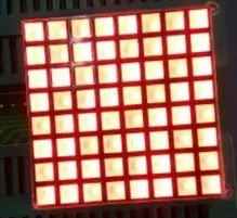 10PCSx 3MM 8X8 Blue Red White Jade Green 32*32 Square LED Dot Matrix Digital Tube 1288BB 1288AS 1288BS 1288BW LED Display Module