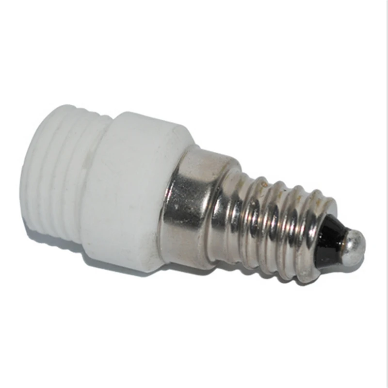 E14 TO G9 Adapter Conversion Socket High Quality Ceramics Material Fireproof  Lamp Holder