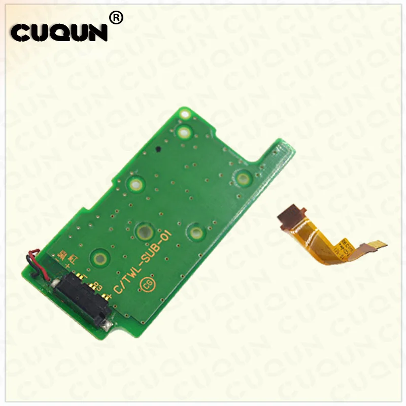 Original ABXY Key Power Switch พร้อมสายเคเบิลสําหรับ Nintend D S i สวิทช์ Power สําหรับ Nintendo D S i