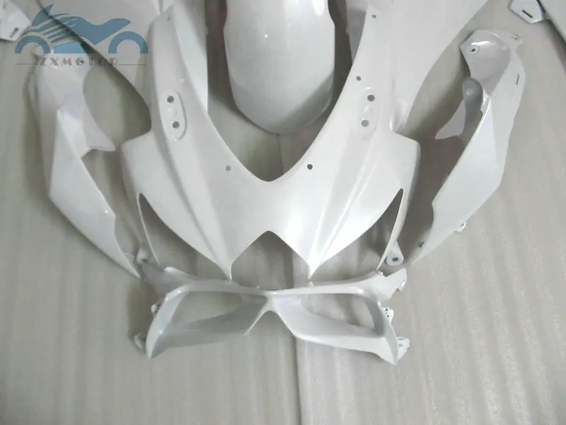 ABS Fairing kits for SUZUKI 2008 2009 2010 GSXR600 750 K8 motorcycle fairings kit GSXR 600 K8 K9 08-10 white bodywork