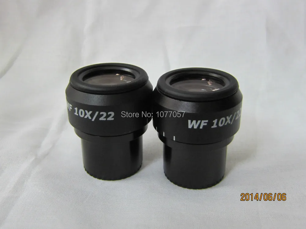 Freies verschiffen, Top qualität, Super weitfeld WF10X-22mm Einstellbare Stereo Okular für Nikon, olympus Mikroskop W/30 mmdia