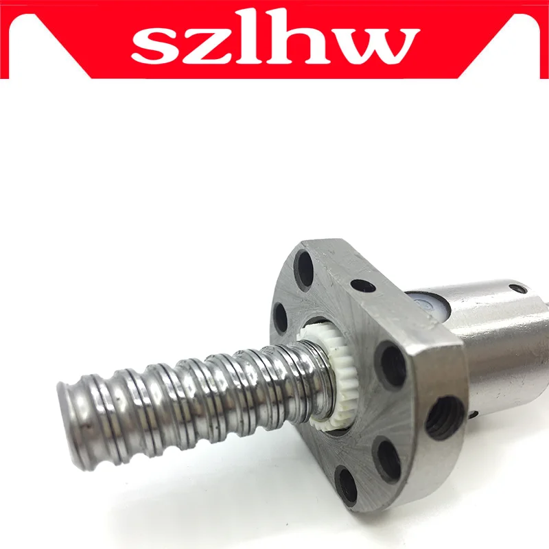 FREE SHIPPING  SFU1204 150 200 250 300 350 400 450 500 550 600 650 mm cold roller ball screw with 1204 single ball nut