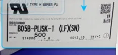 B05B-PLISK-1(LF)(SN) Header Connectors terminals housing 100% new and original parts B05B-PLISK-1