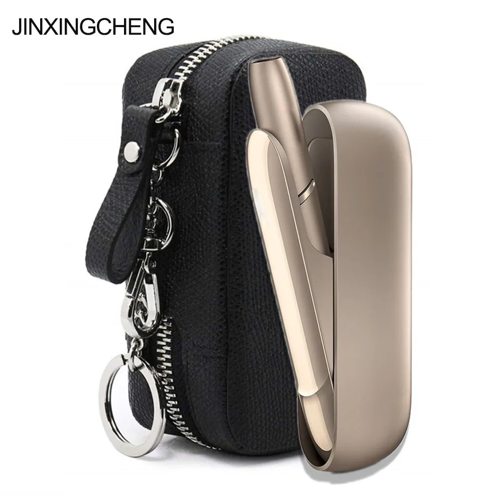 

JINXINGCHENG Carrying Pouch Bag Cover for IQOS 3.0 Case for IQOS 3 DUO PU Leather Holder Case Zipper Box for IQOS Accessories